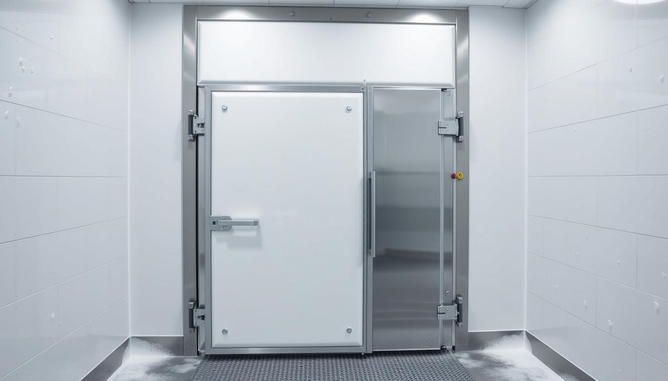 porta para câmara fria